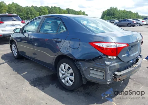 2014 Toyota Corolla Le from USA, damaged, VIN 2T1BURHE5EC062881